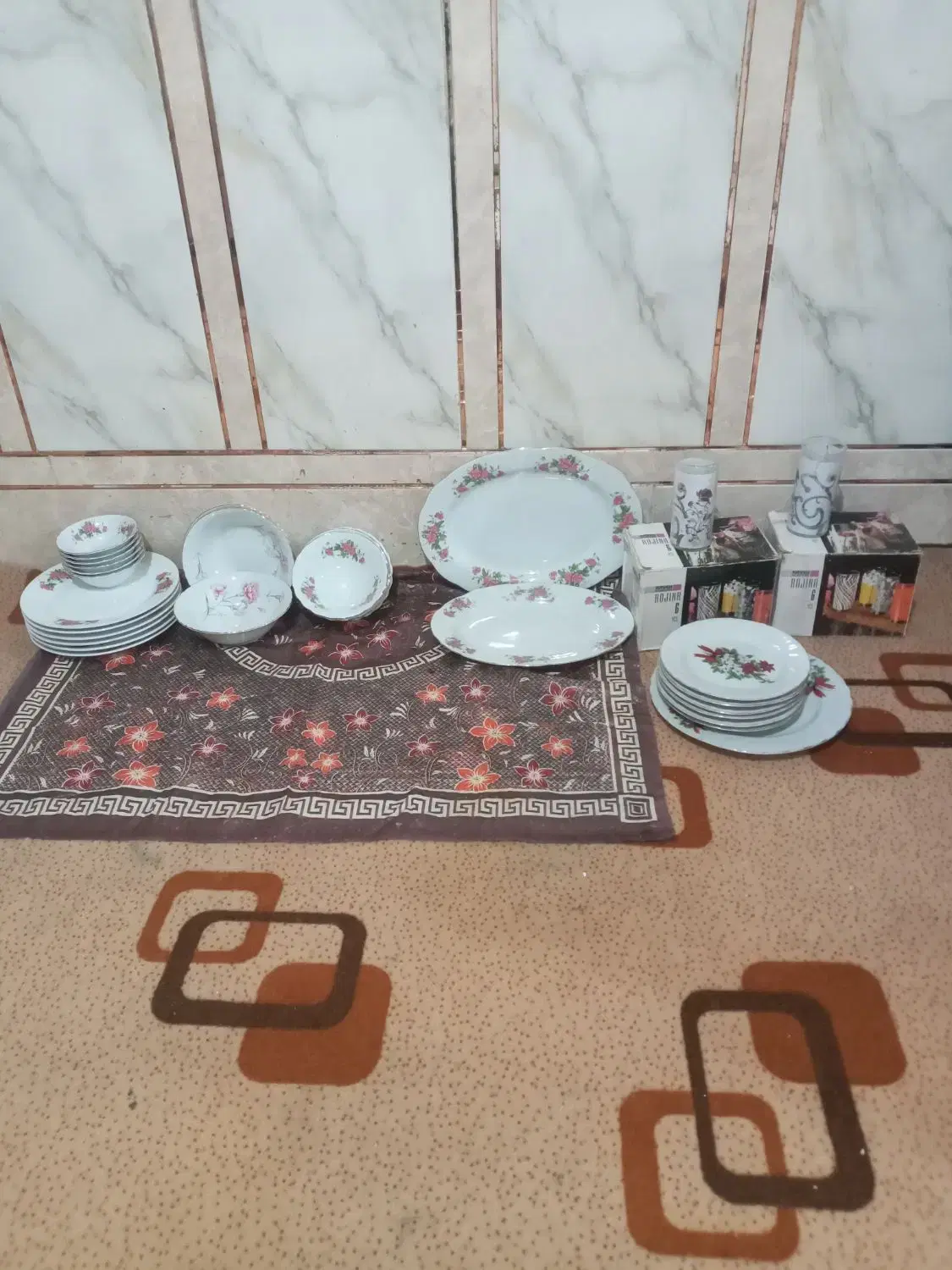 ظروف|ظروف سرو و پذیرایی|کارون, |دیوار