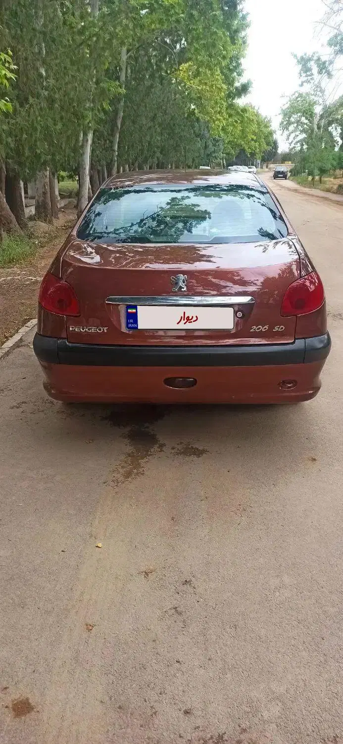 پژو 206 sd v8|خودرو سواری و وانت|نظرآباد, شهرک آزادگان|دیوار