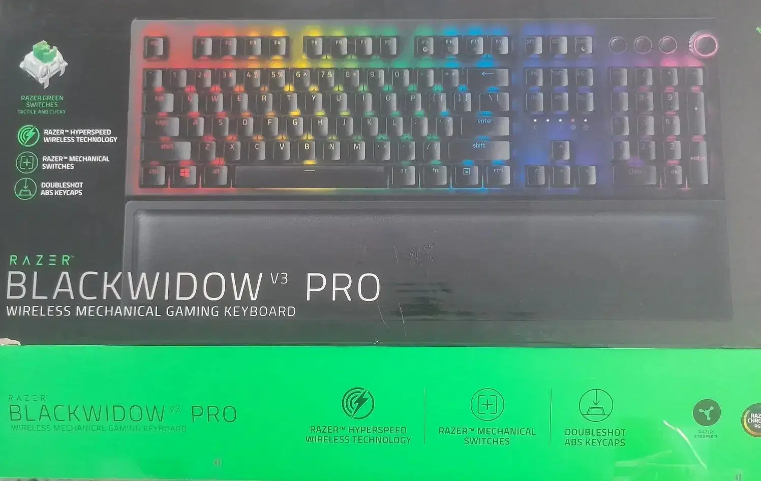 کیبرد blackwidow v3 pro|قطعات و لوازم جانبی رایانه|تهران, آزادشهر|دیوار