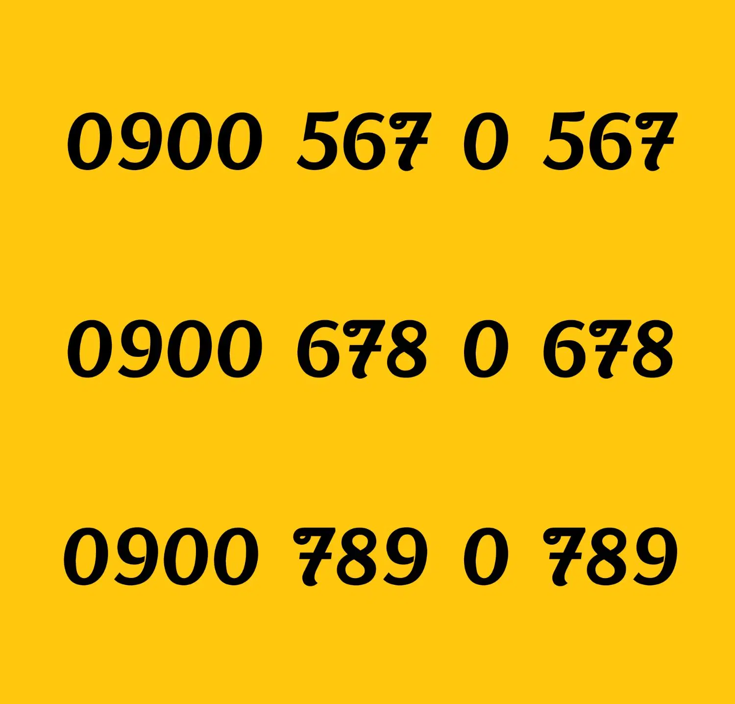0900-567-1000|سیم‌کارت|تهران, اکباتان|دیوار