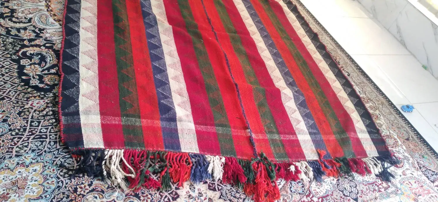 جاجیم|گلیم، جاجیم، گبه|شیراز, پشم شیشه|دیوار