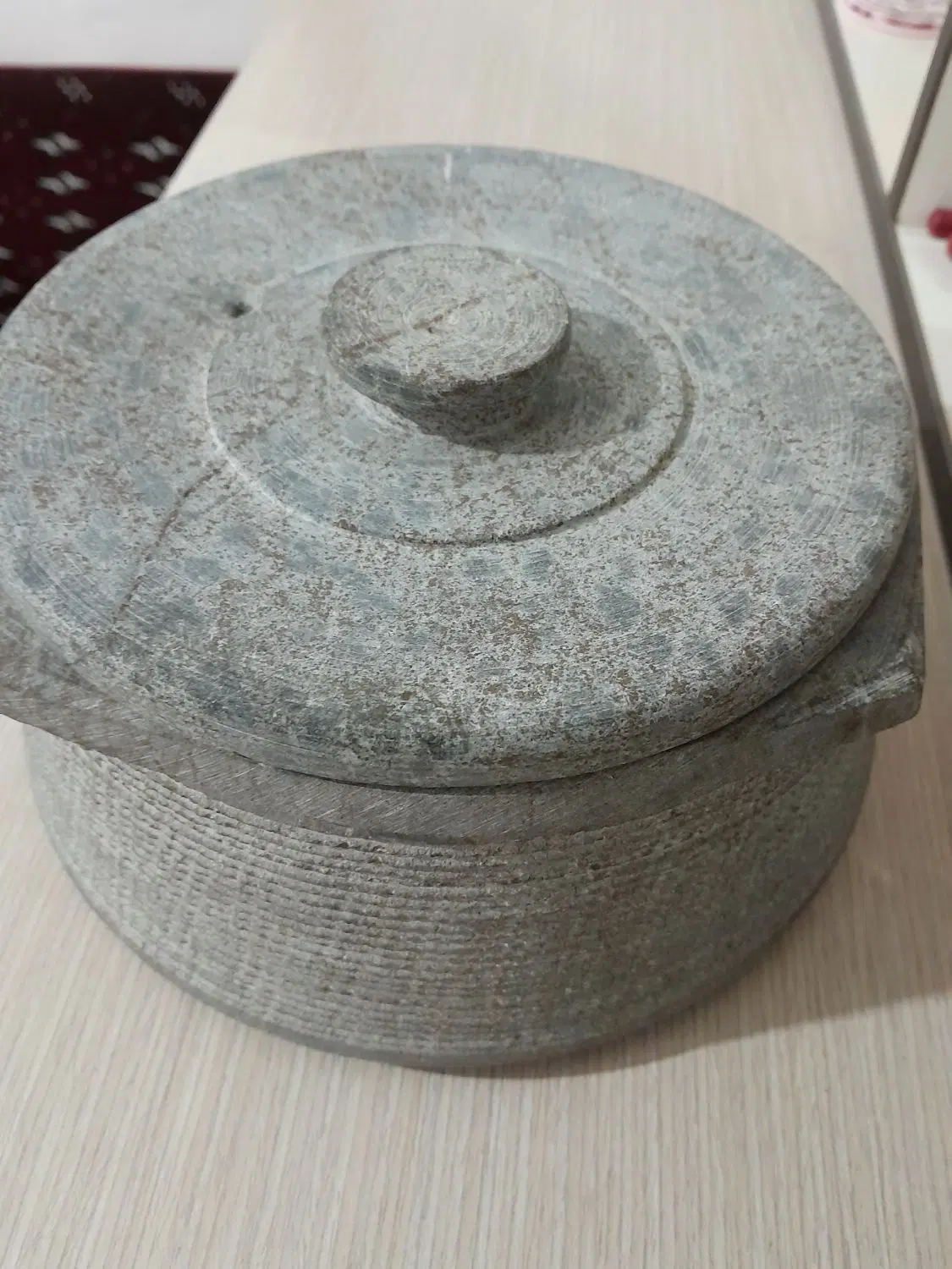 دیگ سنگی|ظروف پختوپز|سربیشه, |دیوار