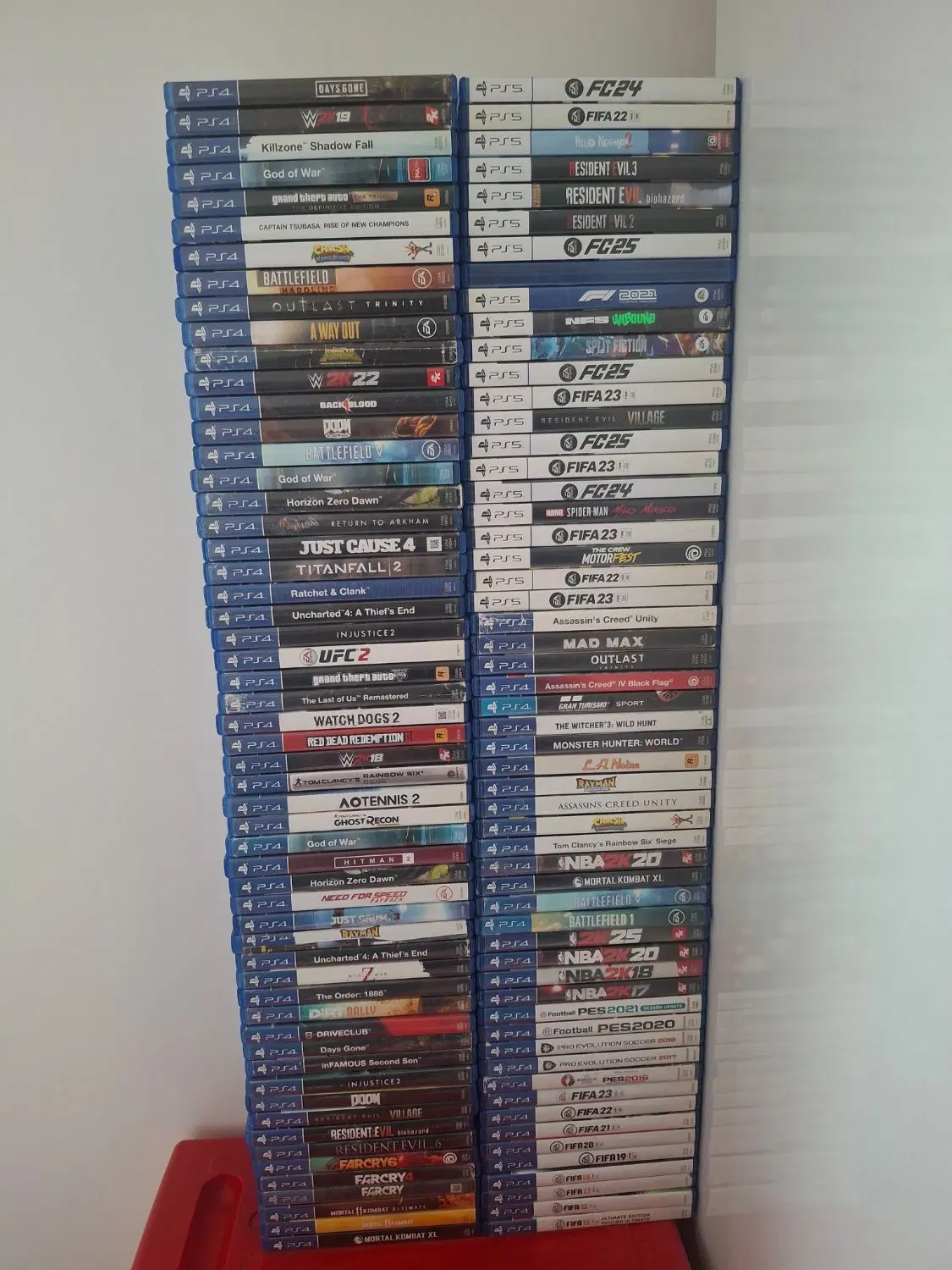 بازی ps4 / ps5|کنسول، بازی ویدئویی و آنلاین|رشت, معلم|دیوار