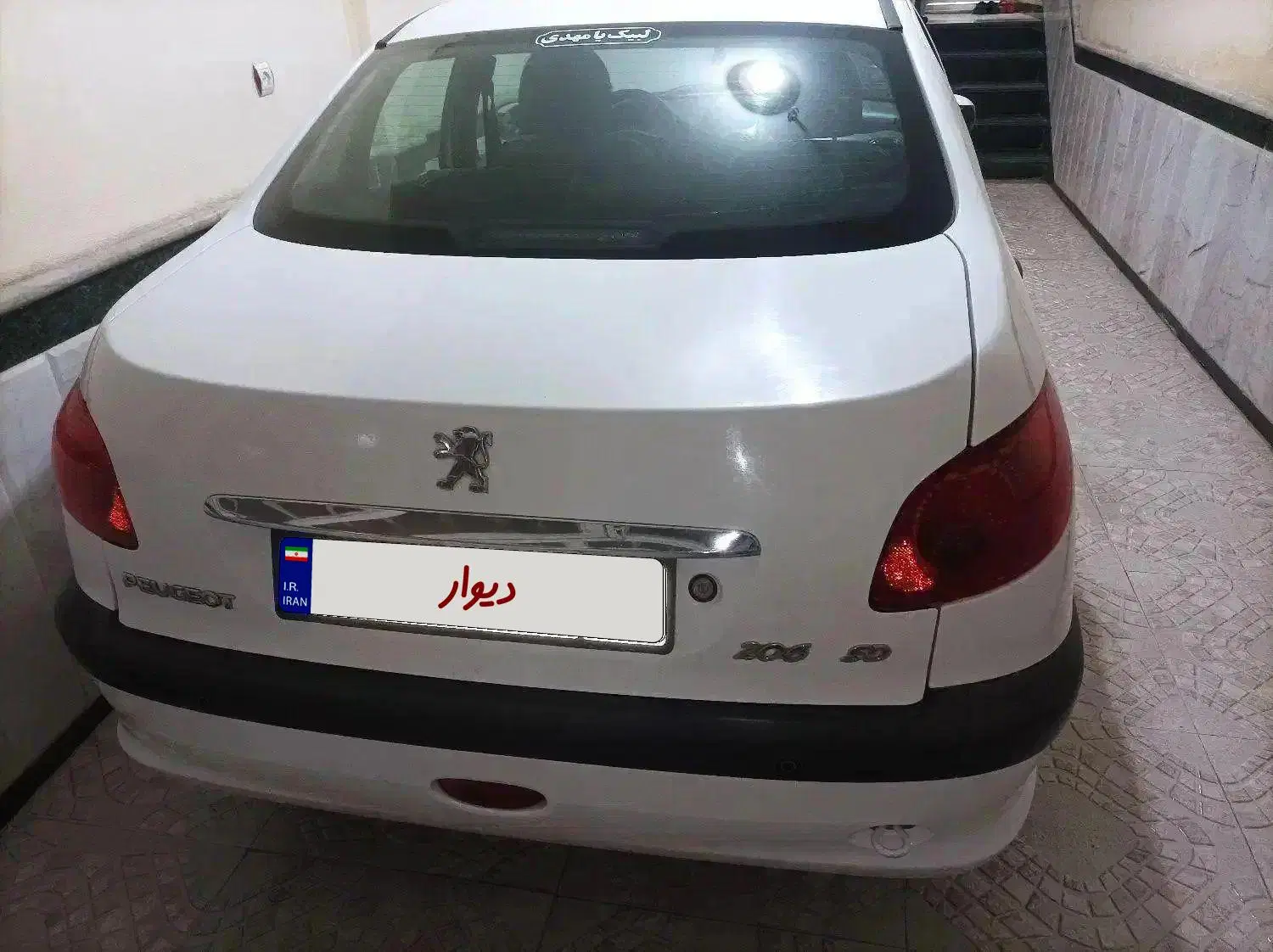 پژو 206--SDV8مدل95|خودرو سواری و وانت|نیشابور, کوی فرهنگیان|دیوار
