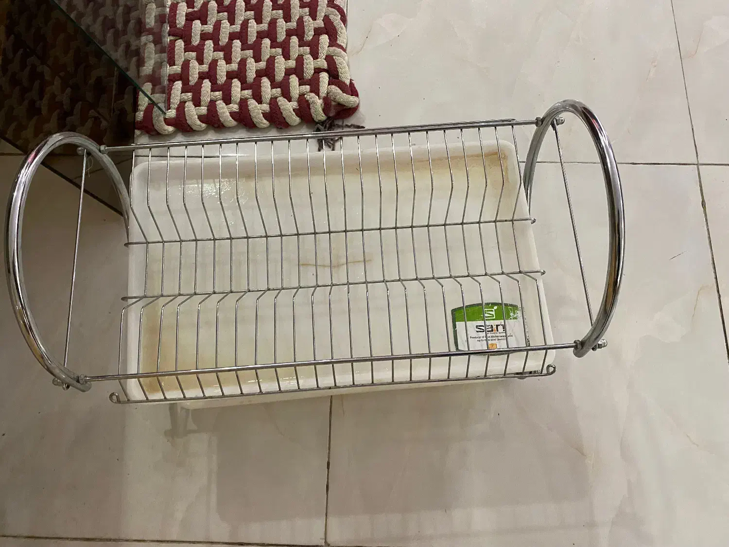 آبچکان ظرف در حد نو فقط چند ماه استفاده شده|آب‌چکان و نظم‌دهنده ظروف|فریدون‌کنار, |دیوار