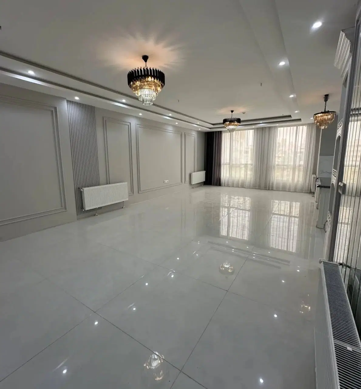 ۹۰متر دو خواب سالن پرده خور تاپ لوکیشن (چهارباغ)|فروش آپارتمان|تهران, جنت‌آباد جنوبی|دیوار