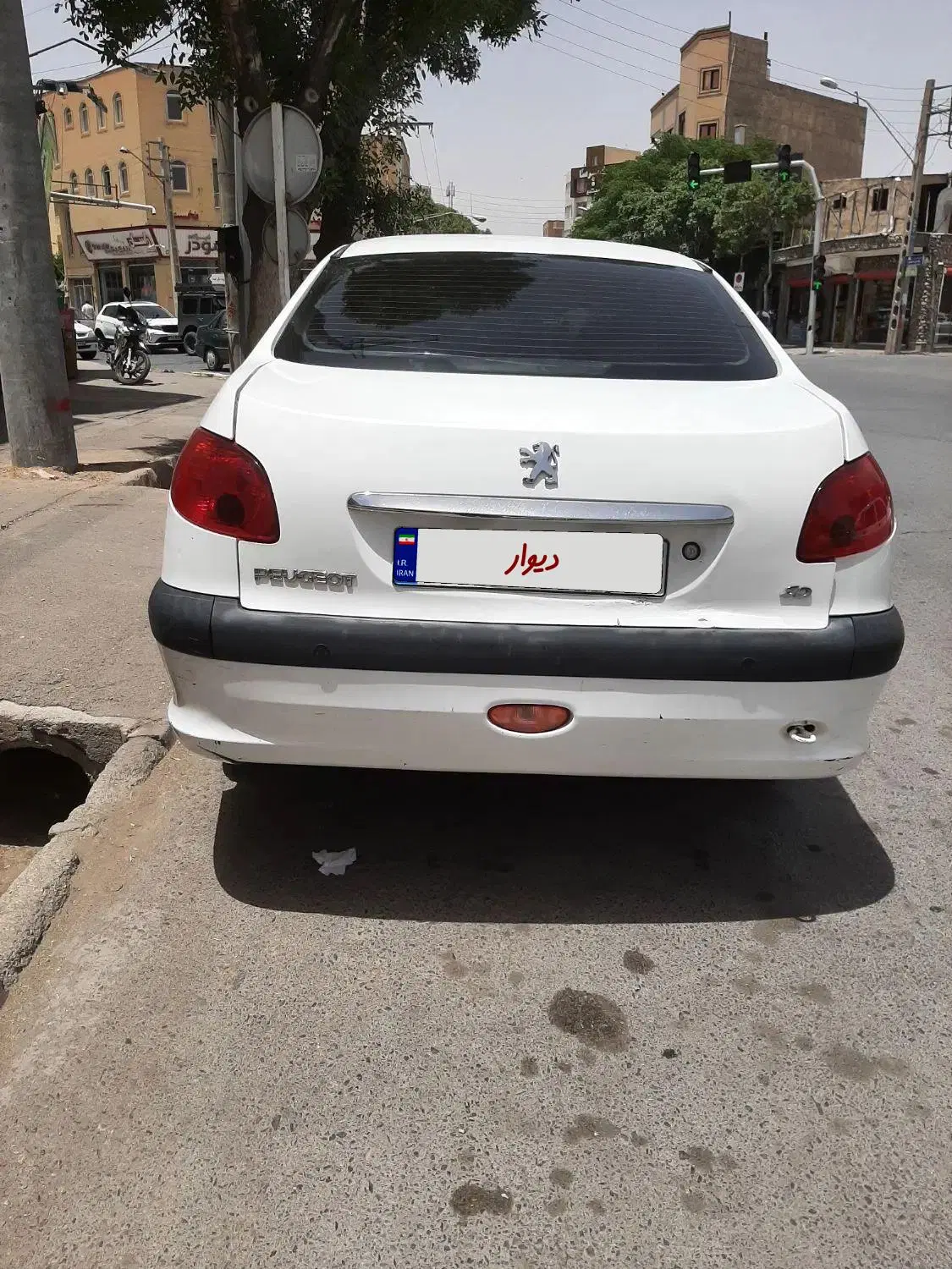 206 sd مدل ۹۳ v8|خودرو سواری و وانت|کرمان, |دیوار