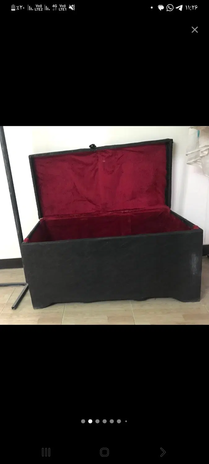صندوق قدیمی|صنایع دستی و سایر لوازم تزئینی|مشکیندشت, |دیوار