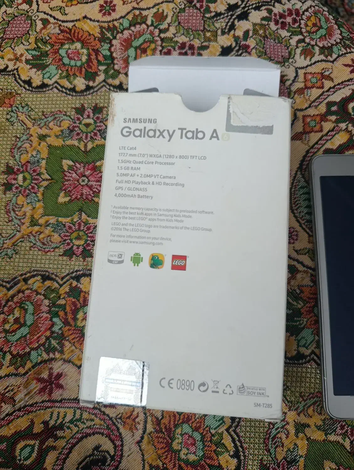 تبلت A6 سامسونگ|تبلت|مشهد, شهرک رازی (شهرک غرب)|دیوار