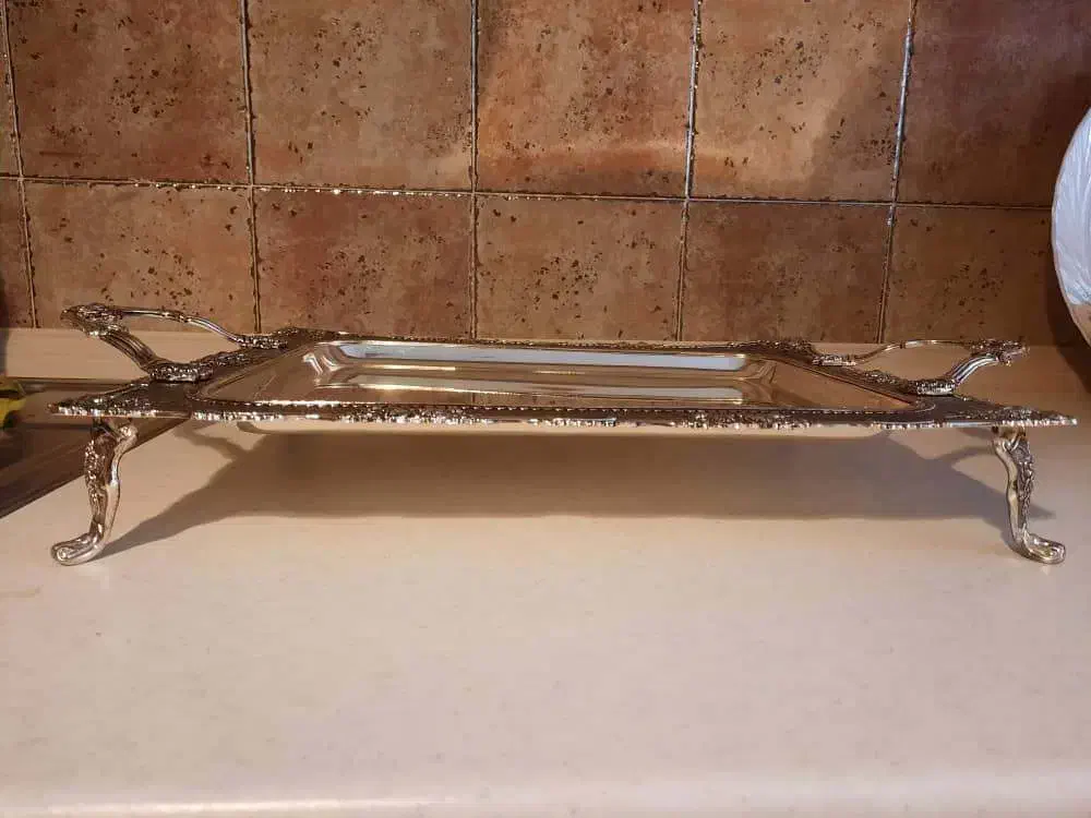 سینی استیل|ظروف سرو و پذیرایی|اصفهان, شاهد|دیوار