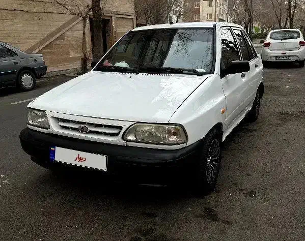 پراید سفید ۸۶ هیدرولیک استثنایی و دیدنی شاسی پلم|خودرو سواری و وانت|تهران, یاخجی آباد|دیوار