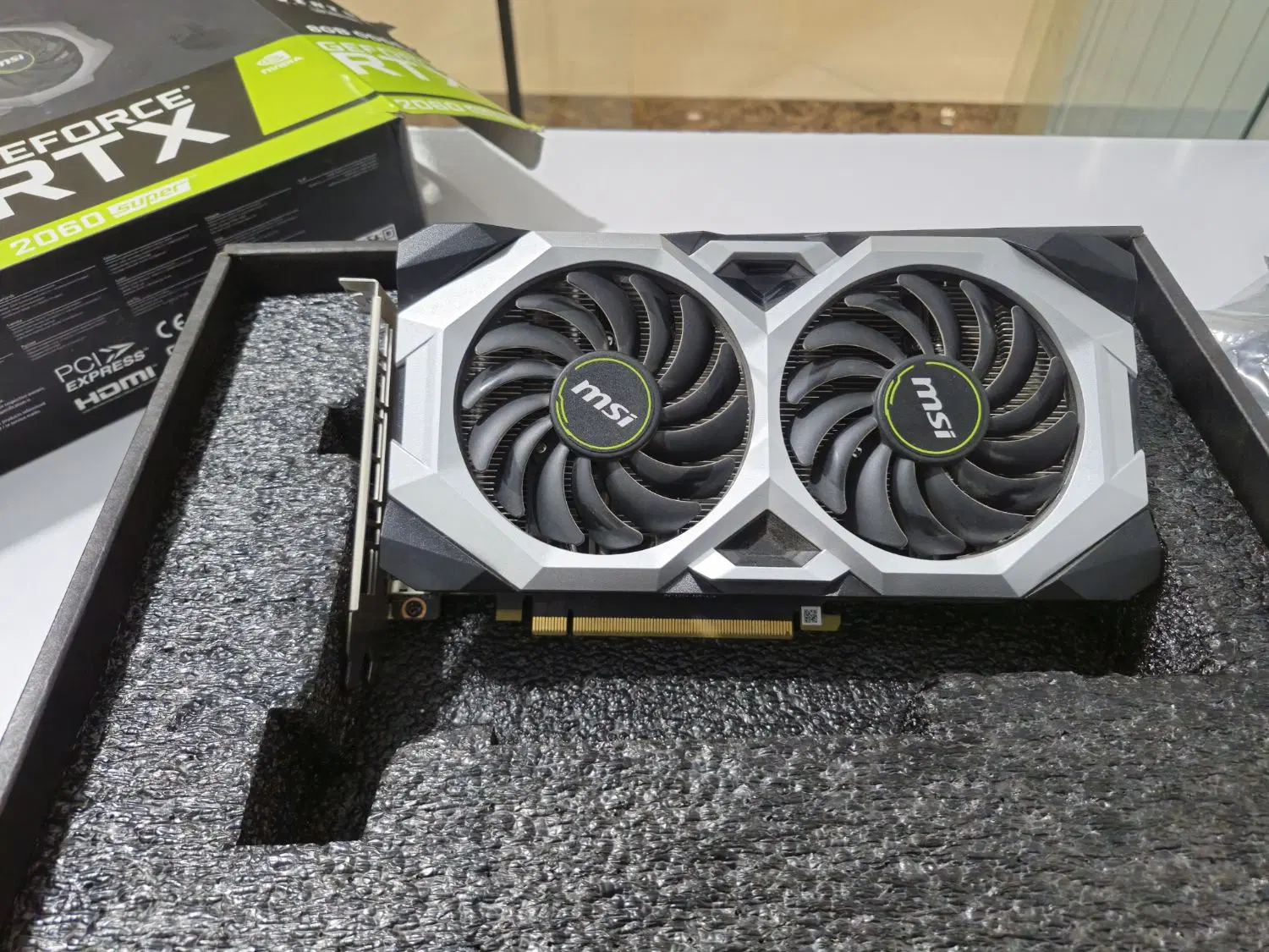 msi ventus 2060 super|قطعات و لوازم جانبی رایانه|مشهد, کوه سنگی|دیوار