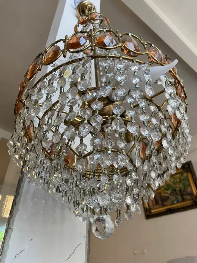 لوستر|لوستر و چراغ آویز|زنجان, |دیوار