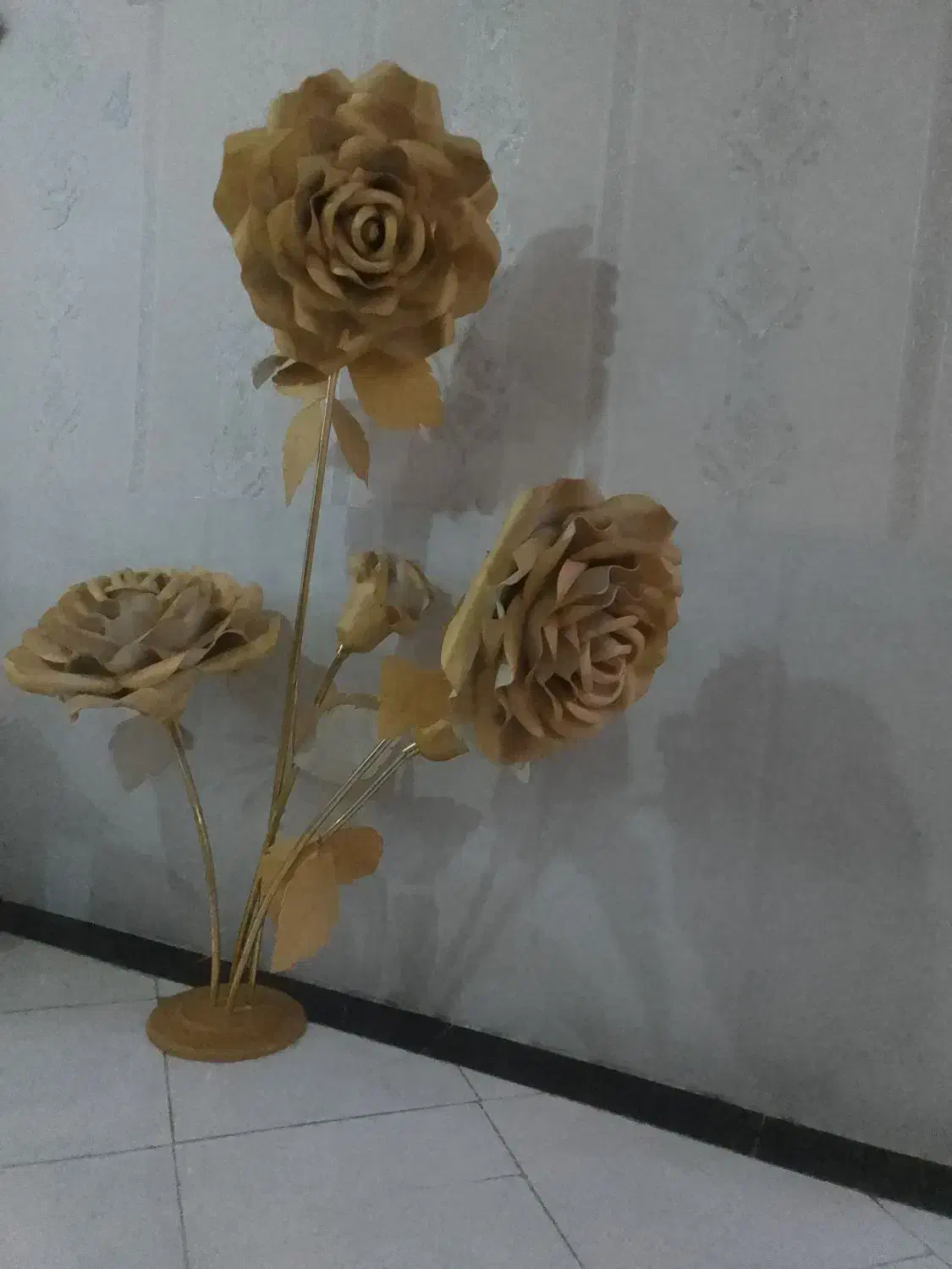 گل فومی بزرگ|گل مصنوعی|سیدآباد, |دیوار