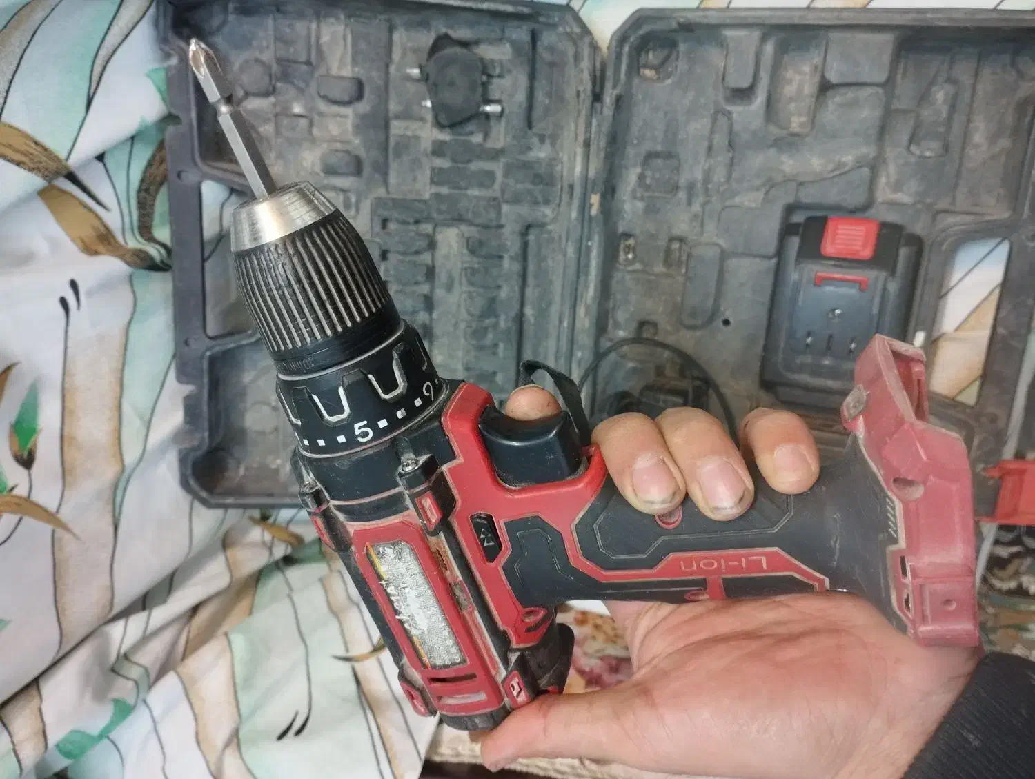 دریل شارژی|ابزارآلات|پرند, فاز ۶|دیوار