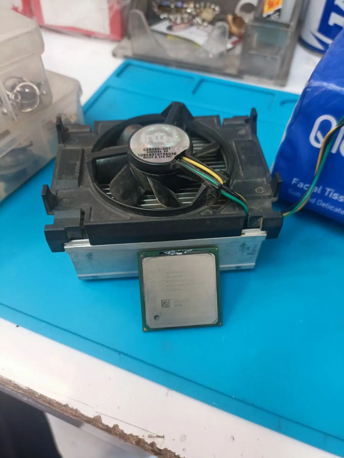 cpu و فن cpu|قطعات و لوازم جانبی رایانه|کرمان, |دیوار