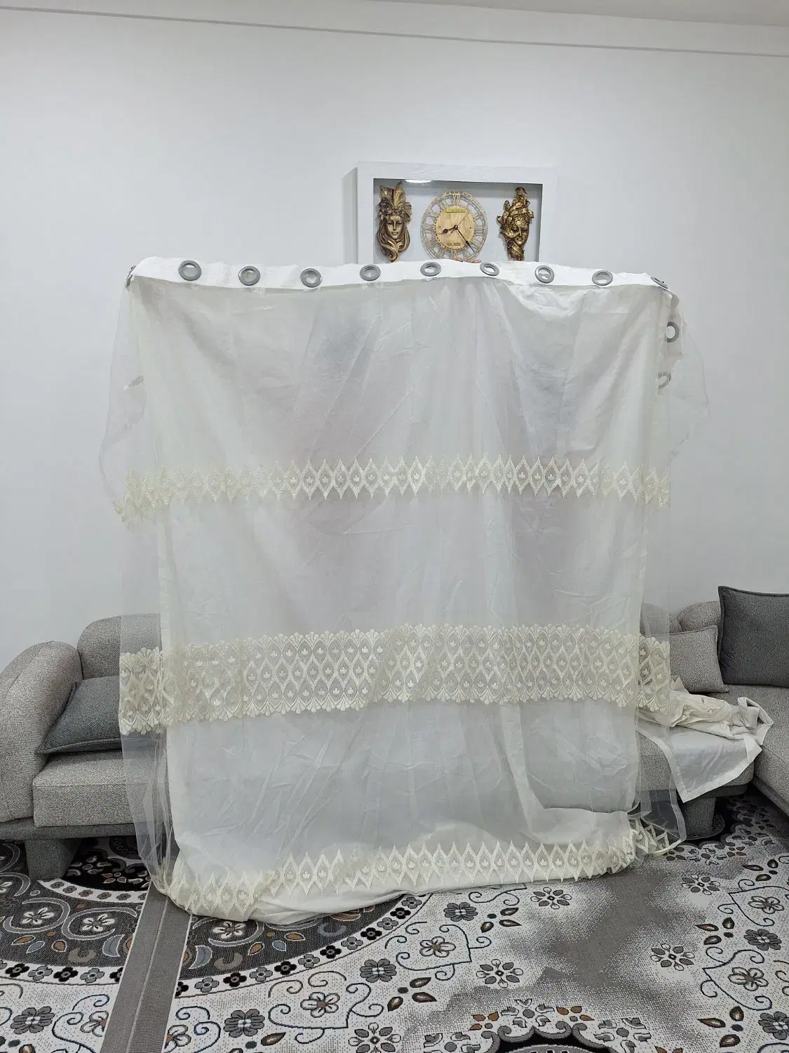 پرده|پرده، رانر، رومیزی|خورموج, |دیوار