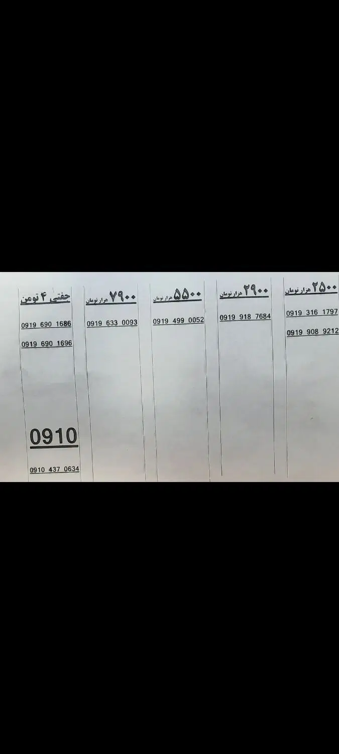 0919.633.0093|سیمکارت|کرمانشاه, |دیوار