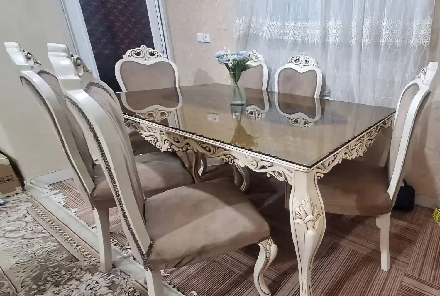 میز ۶ نفره|میز و صندلی غذاخوری|اهواز, کیانپارس |دیوار