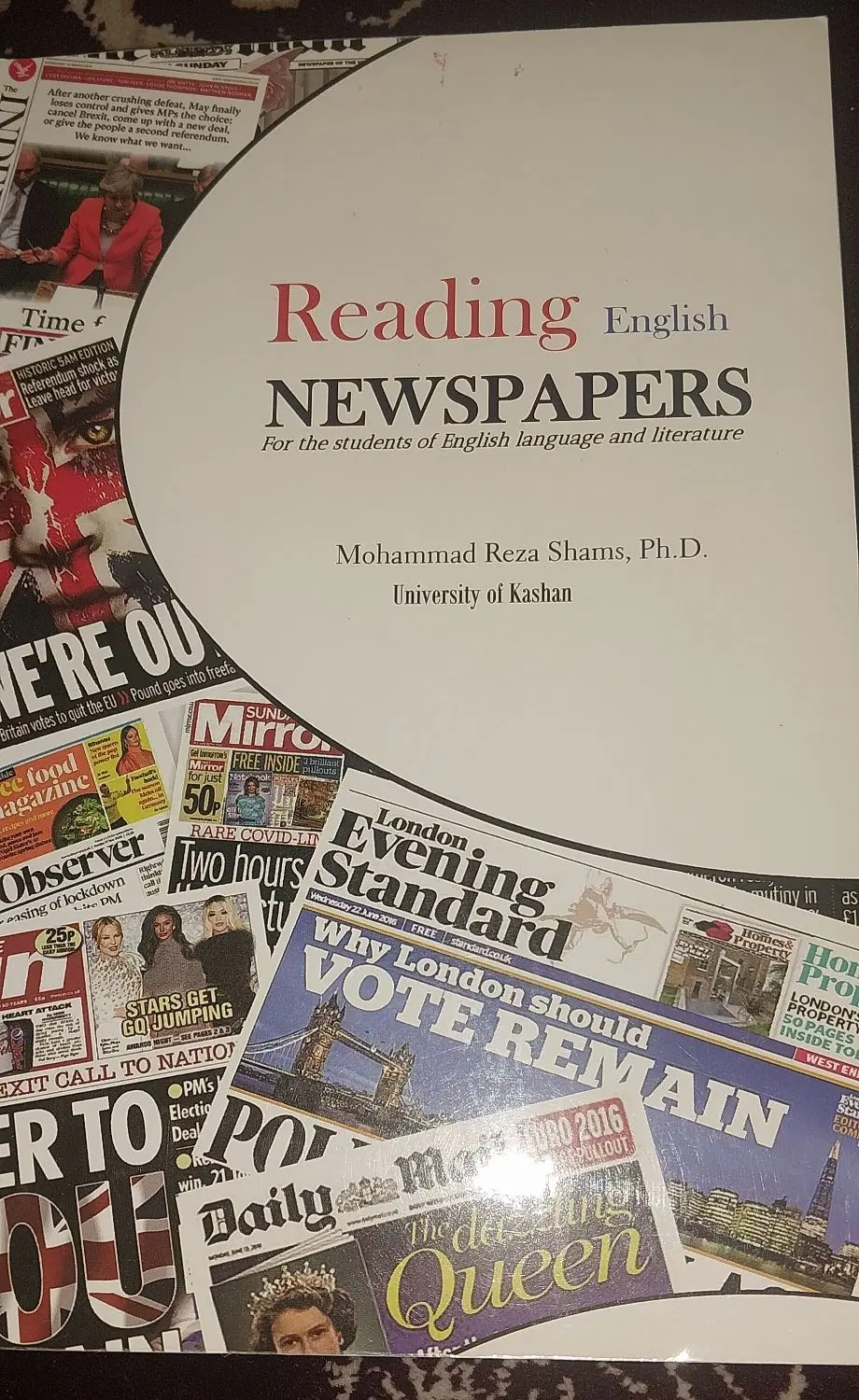 کتاب Reading English Newspaper|کتاب و مجله آموزشی|مشهد, مصلی (کارمندان اول)|دیوار