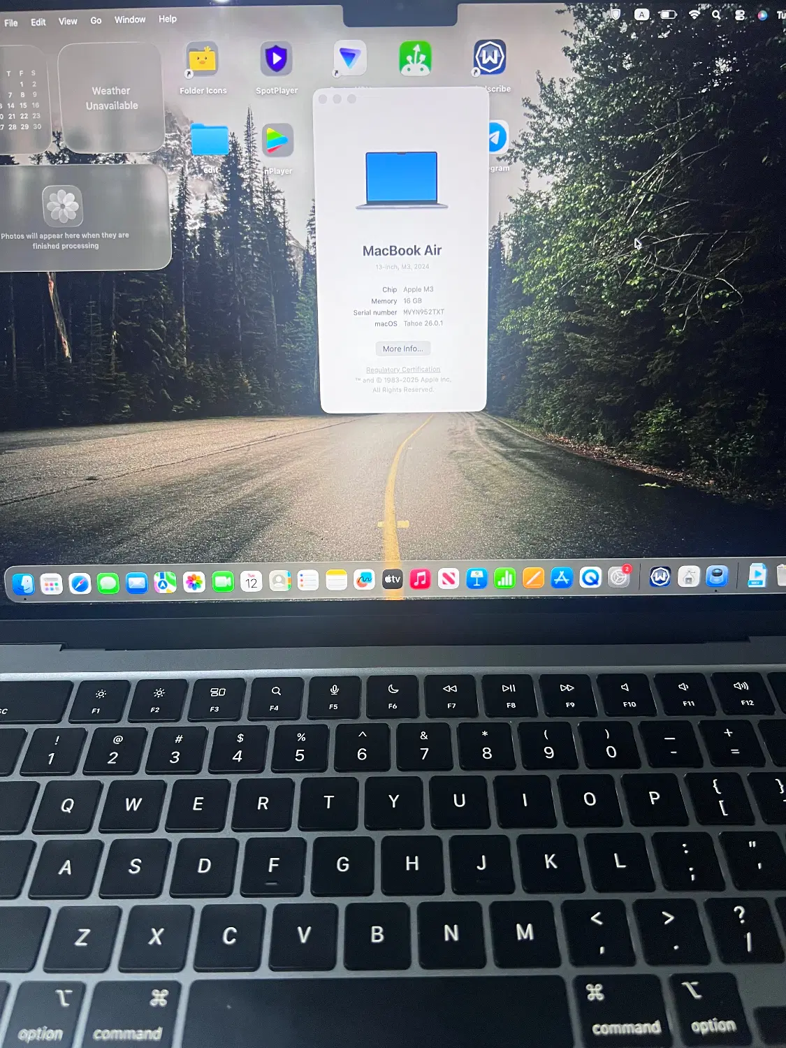 Macbook air 2024 M3 battery 99|رایانه همراه|گنبد کاووس, |دیوار