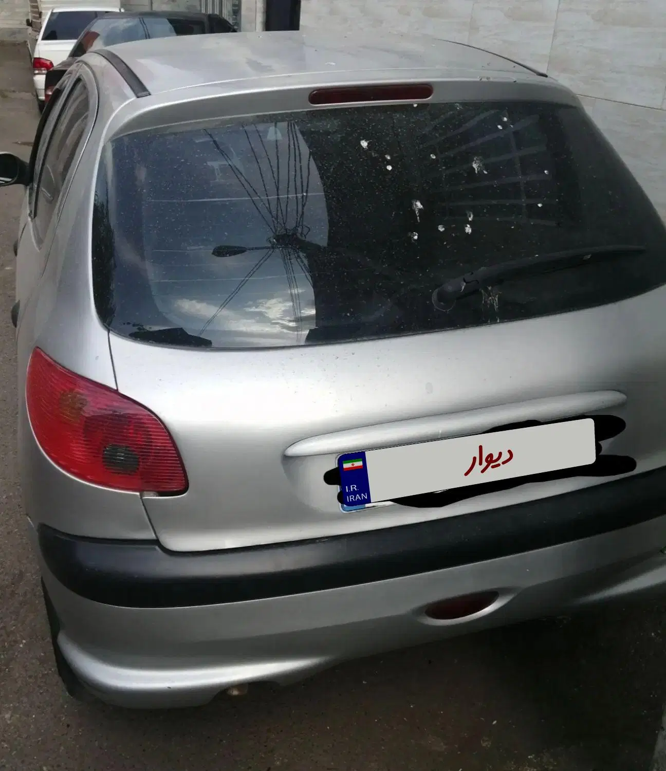 206|خودرو سواری و وانت|رشت, دروازه لاکان|دیوار