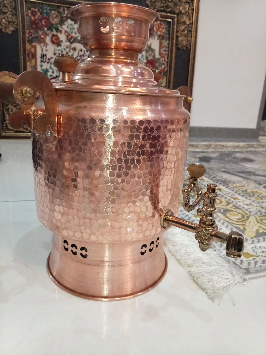 کتری مسی|قوری، کتری، قهوهساز دستی|اندیشه, اندیشه فاز ۳|دیوار