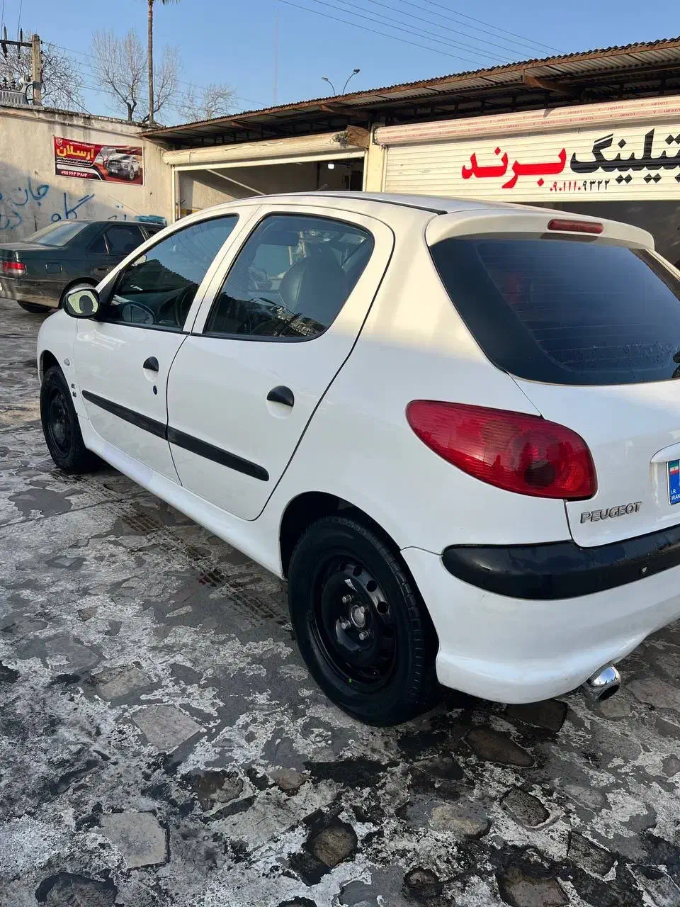 206 سفید ۱۳۹۵|خودرو سواری و وانت|بابل, |دیوار