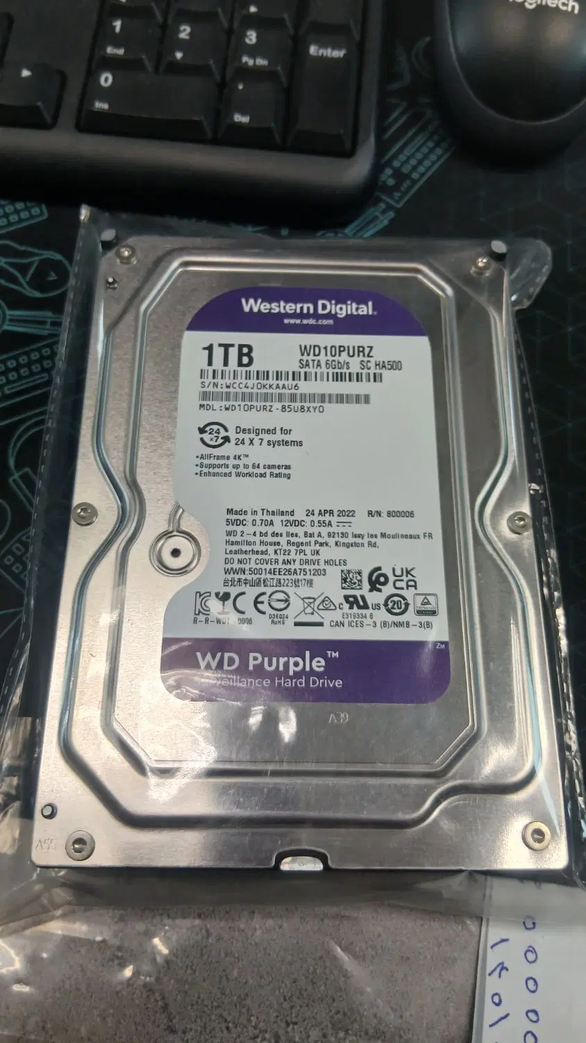هارد 1TB|قطعات و لوازم جانبی رایانه|بندر امام خمینی, |دیوار