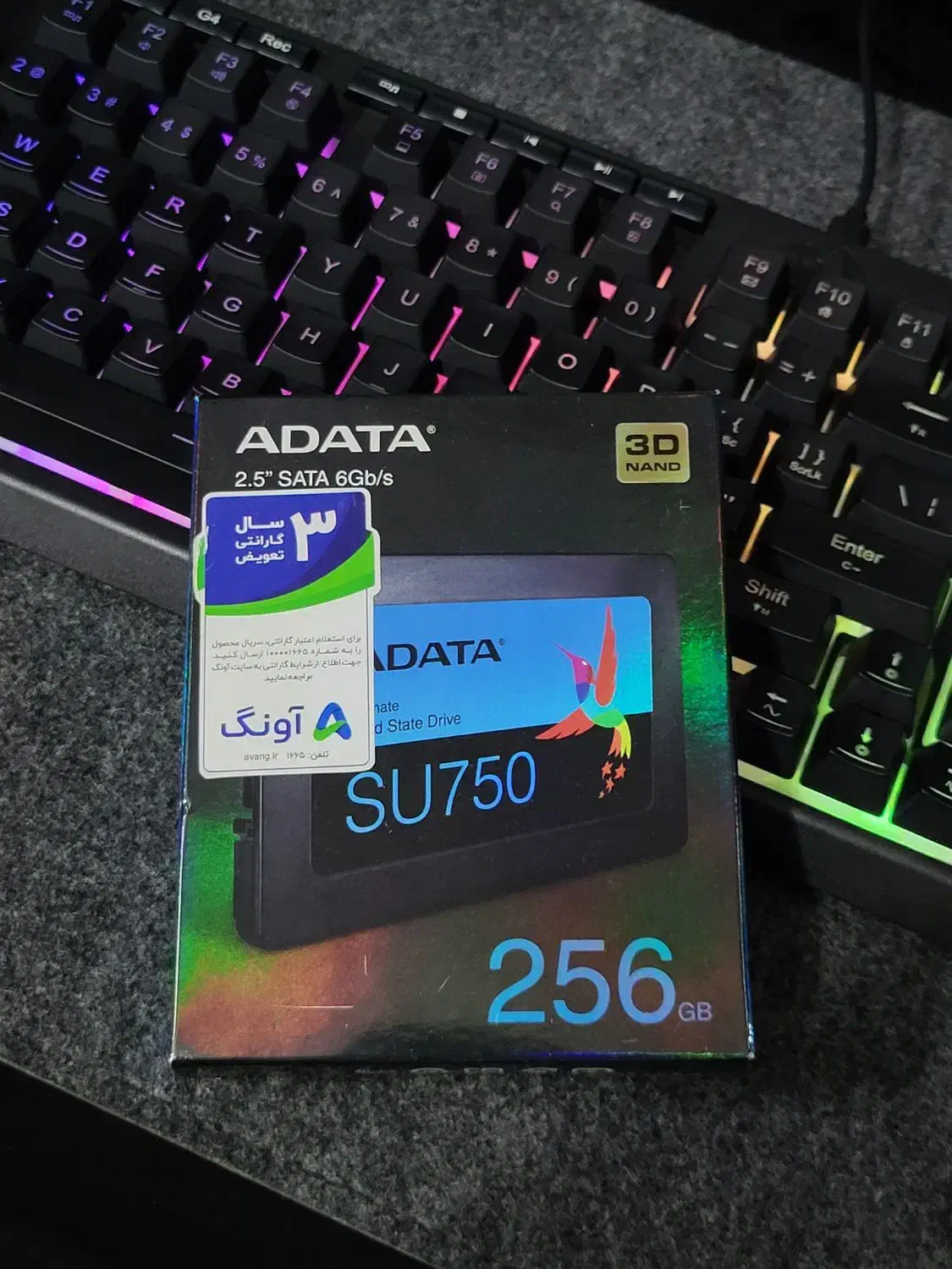 هارد adata 256GB|قطعات و لوازم جانبی رایانه|گنبد کاووس, |دیوار