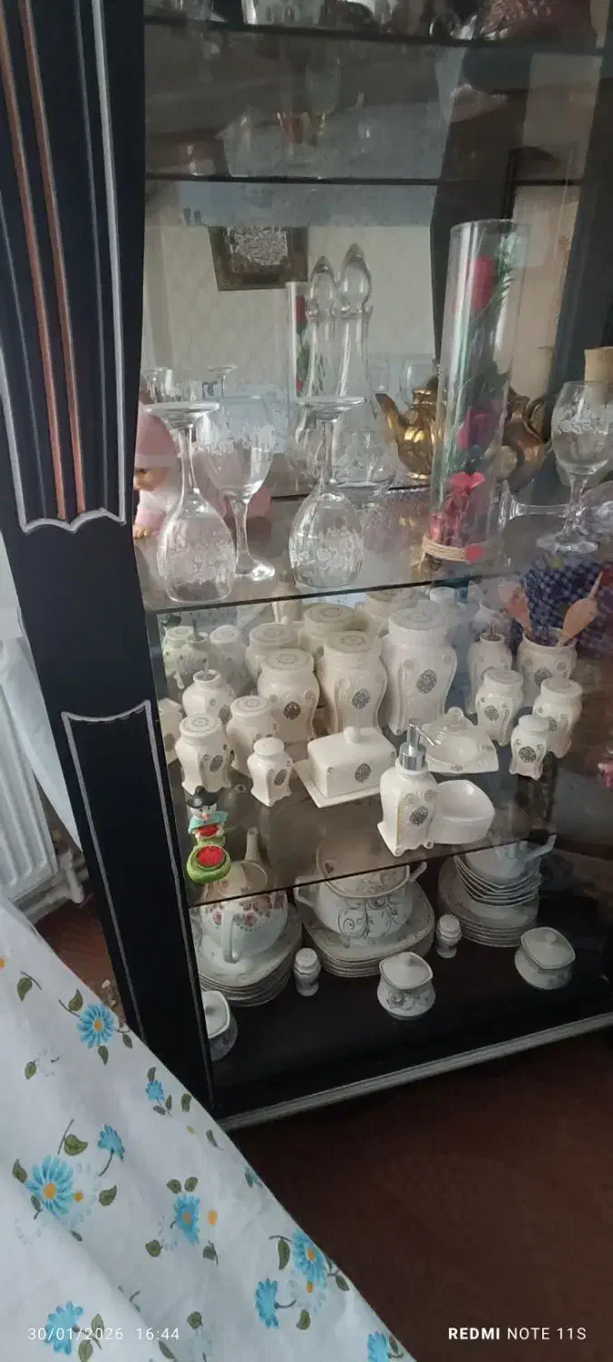 بوفه چوبی|بوفه، ویترین، کنسول|سهند, |دیوار