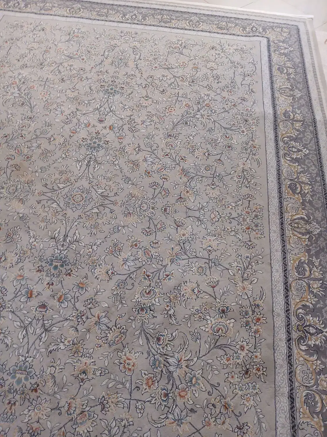 فرش|فرش|باغستان, |دیوار