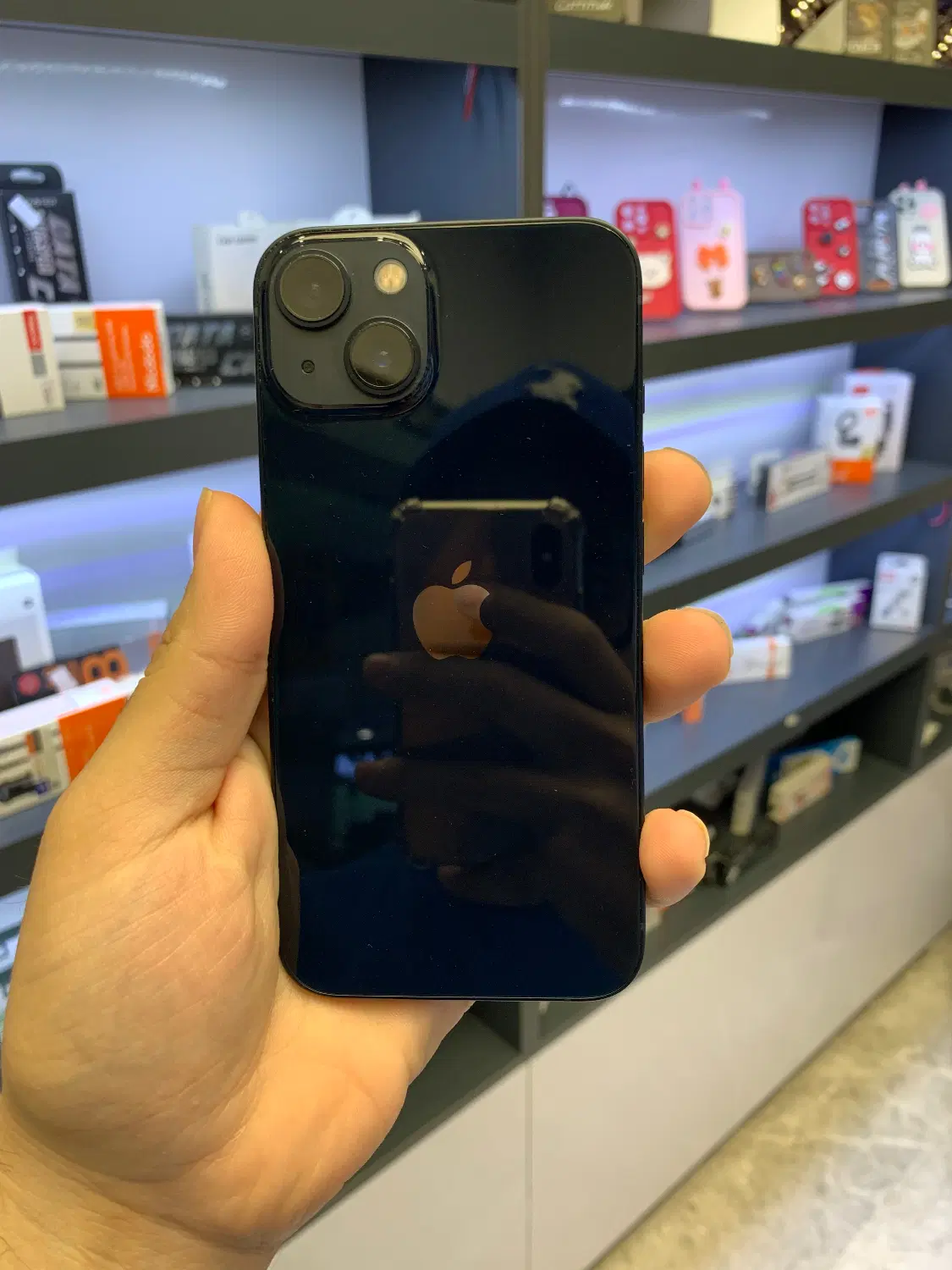 Iphone 13normal ch 128g black %88|موبایل|قم, آلوچو|دیوار