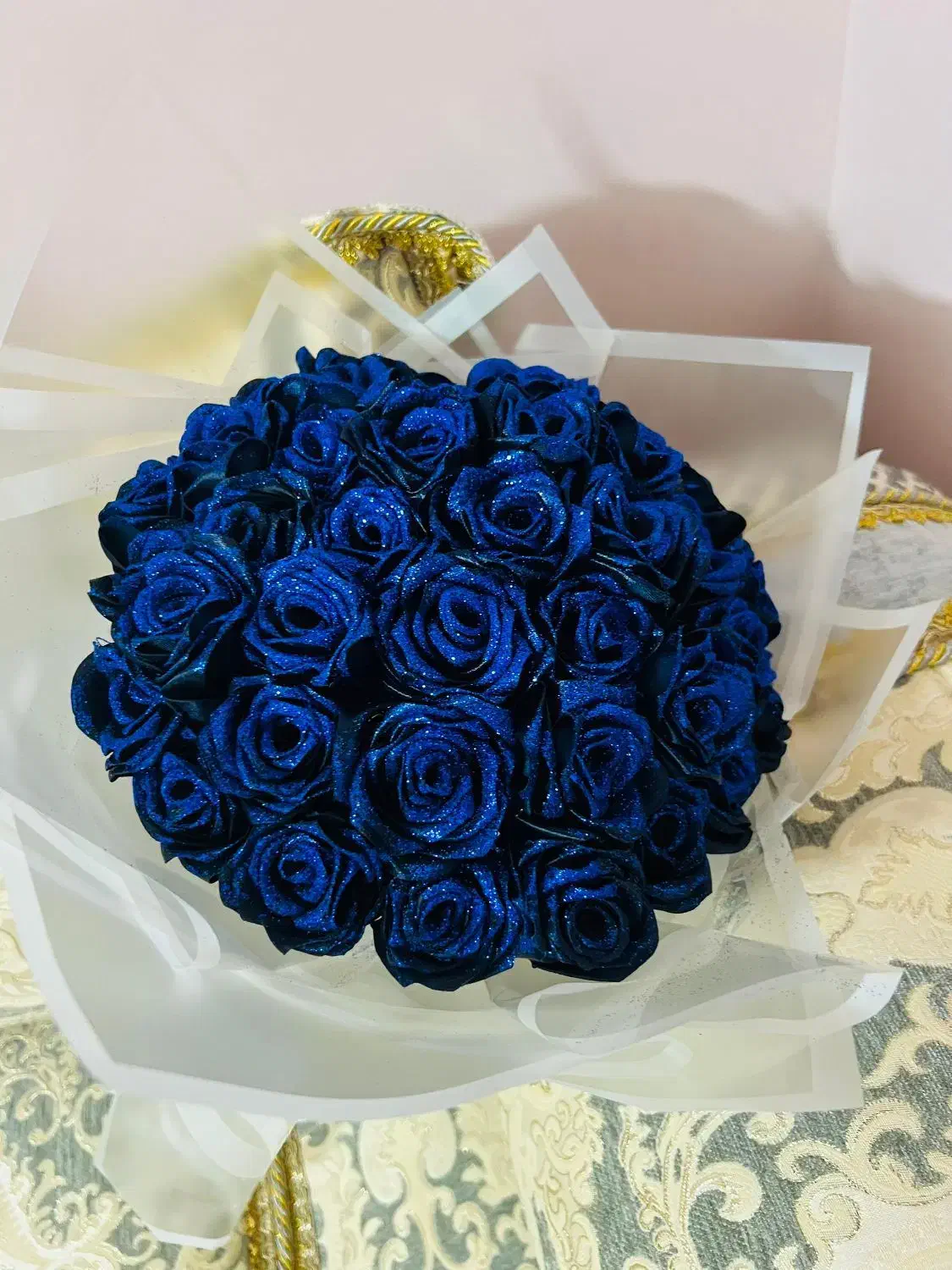 گل رز ابی|گل مصنوعی|زاهدان, |دیوار