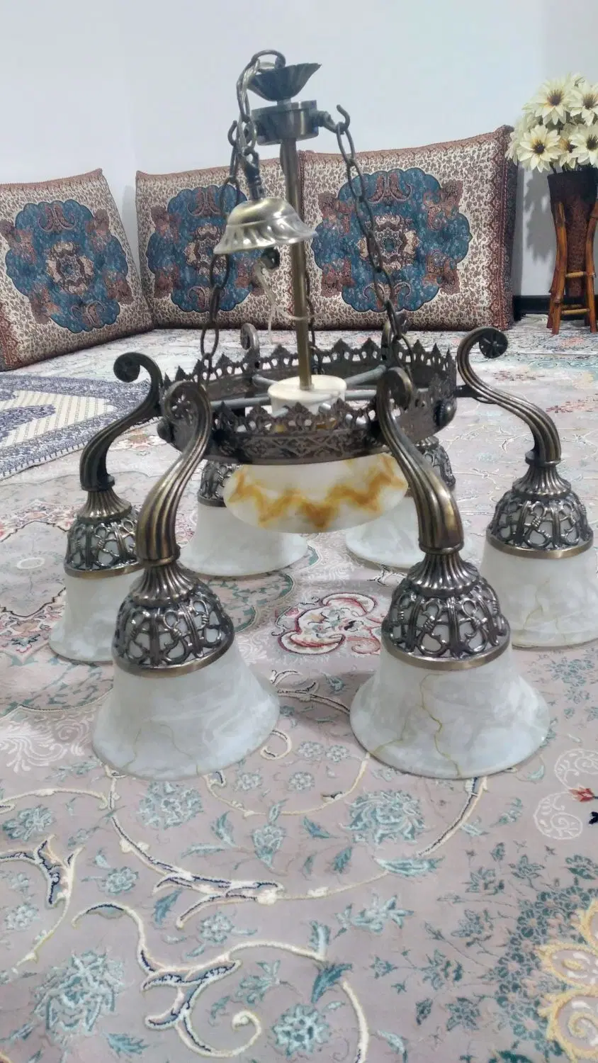 لوستر|لوستر و چراغ آویز|ارطه, |دیوار