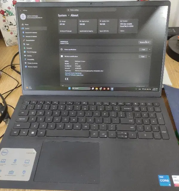 dell Inspiron 15 3520|رایانه همراه|تهران, چوب تراش|دیوار