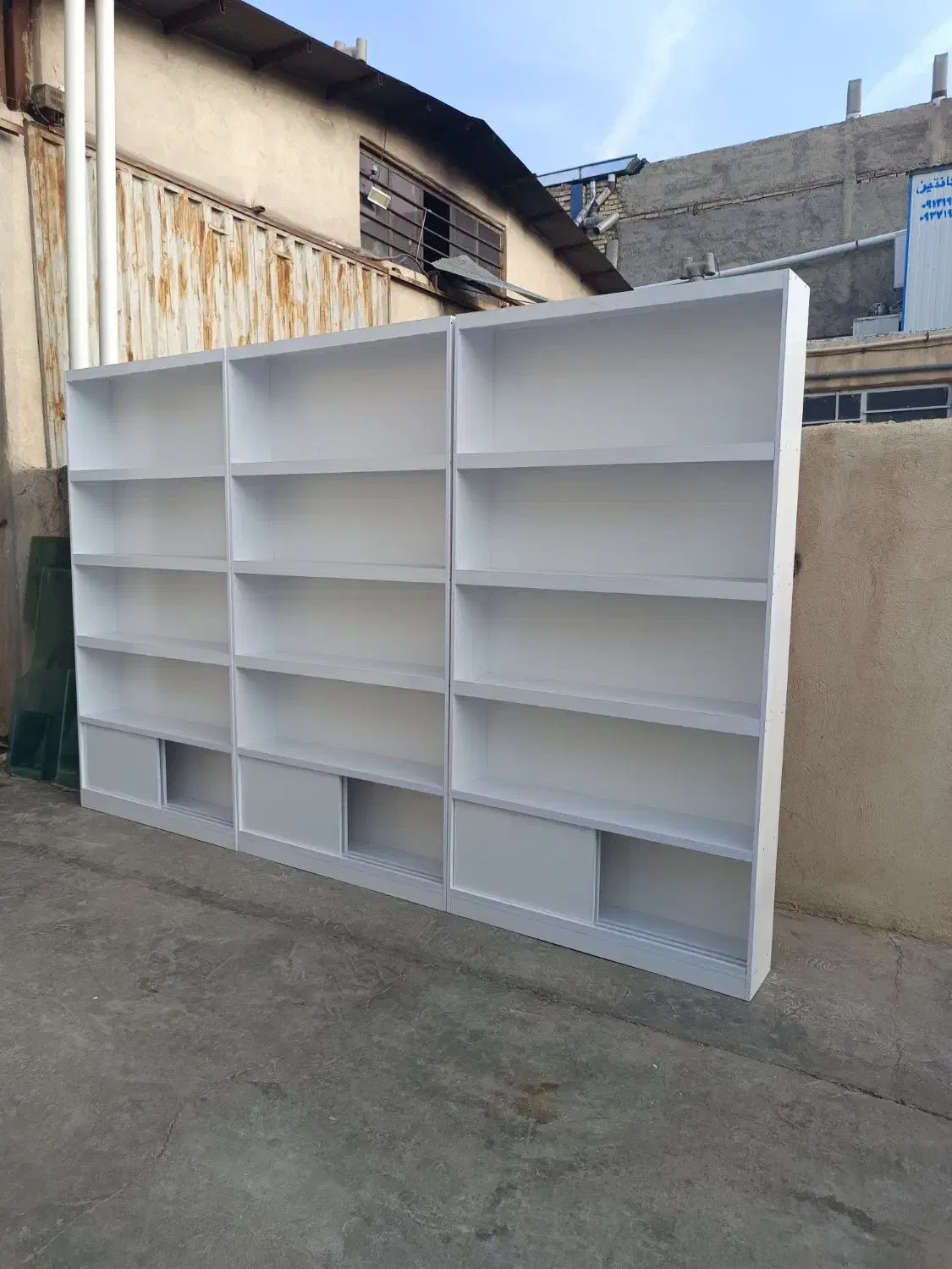 قفسه|کتابخانه، شلف، قفسه‌های دیواری|پرند, فاز ۳|دیوار