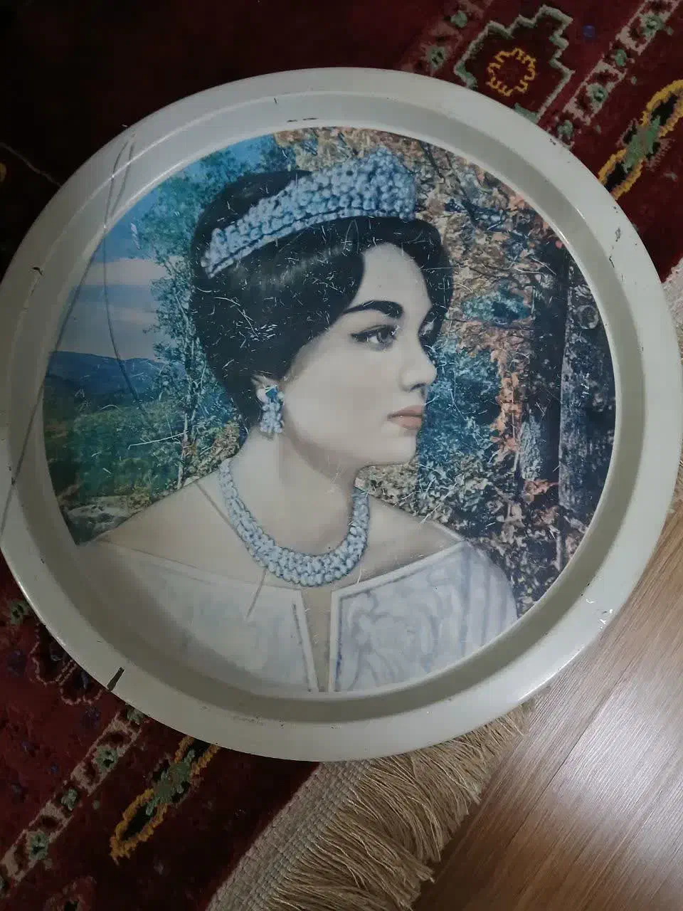 سینی قدیمی|صنایع دستی و سایر لوازم تزئینی|ملک‌آباد, |دیوار