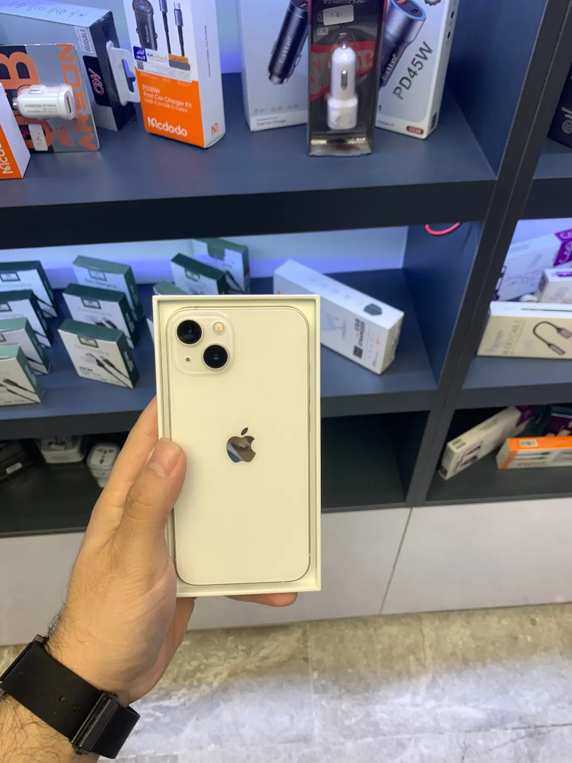 Iphone 13normal ch 256سفید|موبایل|قم, آلوچو|دیوار