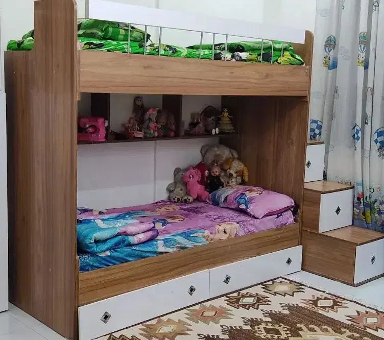 تخت خواب دو طبقه|تخت و سرویس خواب|مشهد, ابوذر|دیوار