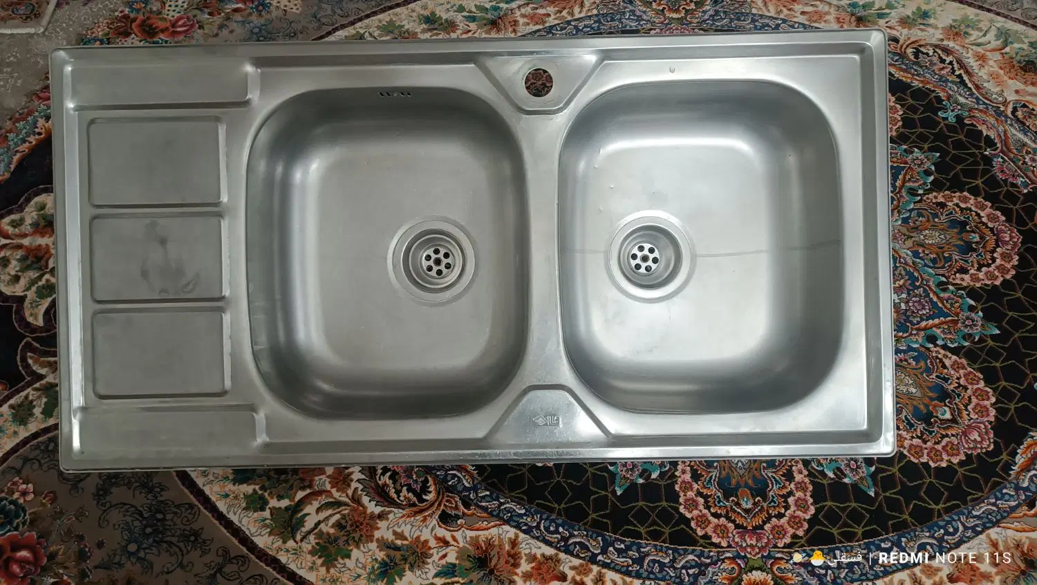 سینک|آب‌چکان و نظم‌دهنده ظروف|اسلام‌شهر, شهرک مهدیه|دیوار