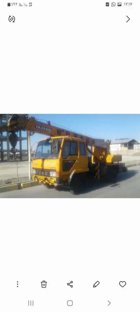 جرثقیل 7 تن|خودرو سنگین|فشاپویه, |دیوار