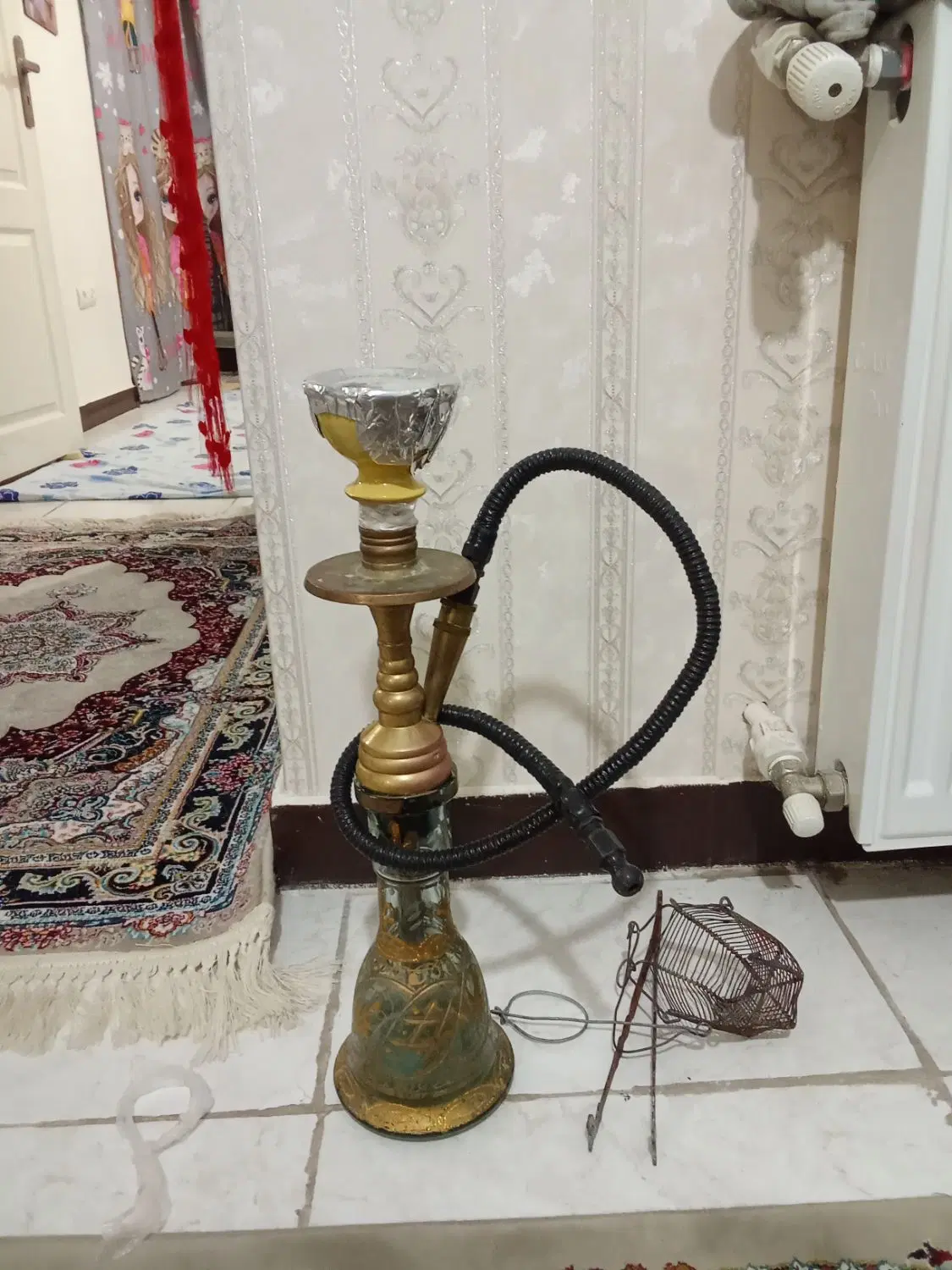 قلیان|کلکسیون و سرگرمی|پرند, فاز ۶|دیوار
