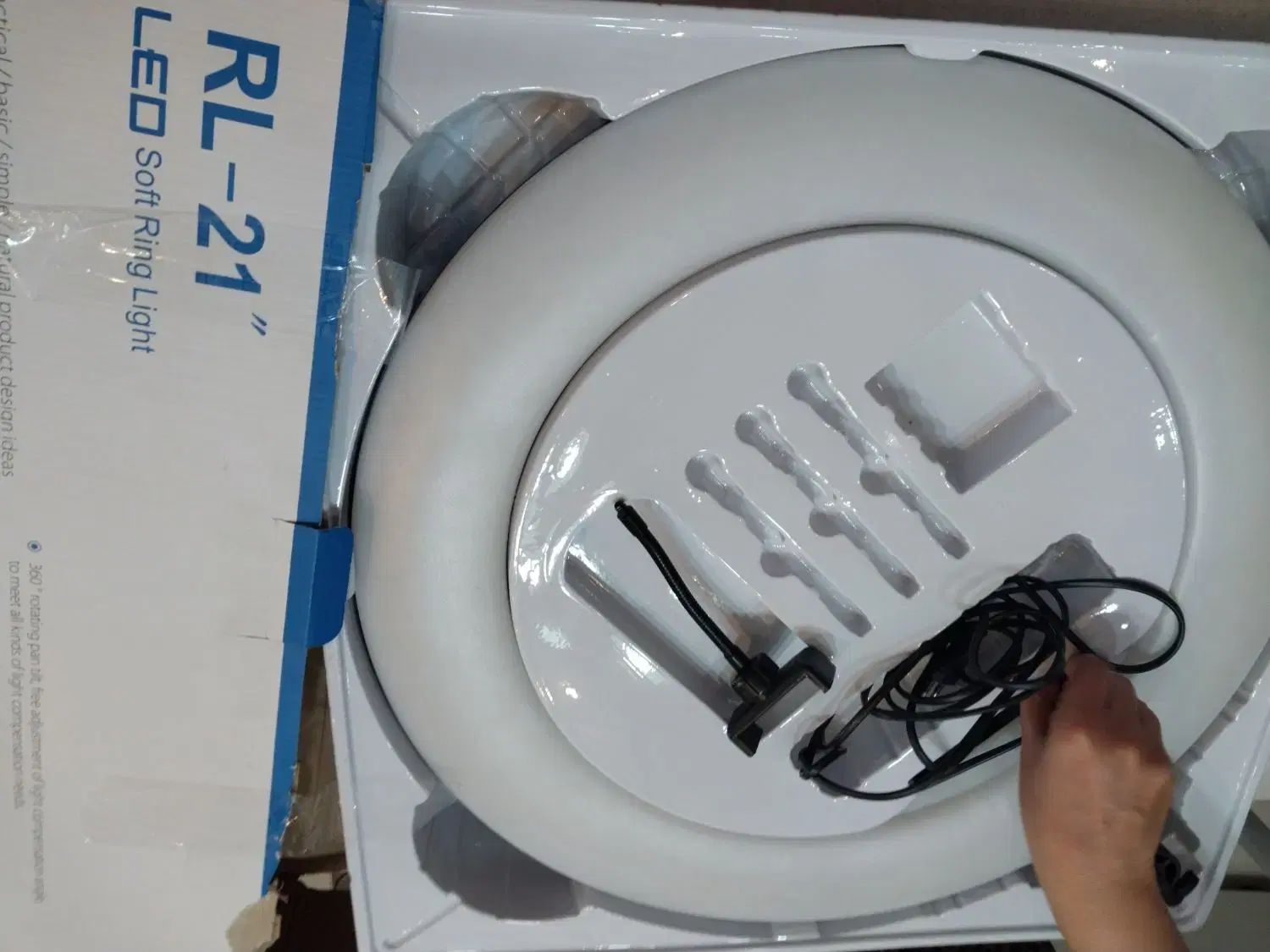 Ring light برند RL-21|لامپ و چراغ|تهران, جنتآباد مرکزی|دیوار