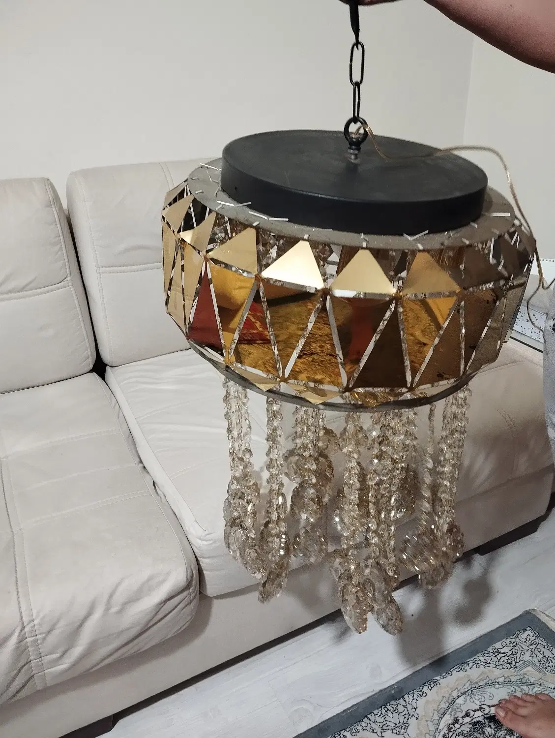 لوستر|لوستر و چراغ آویز|پردیس, فاز ۲|دیوار