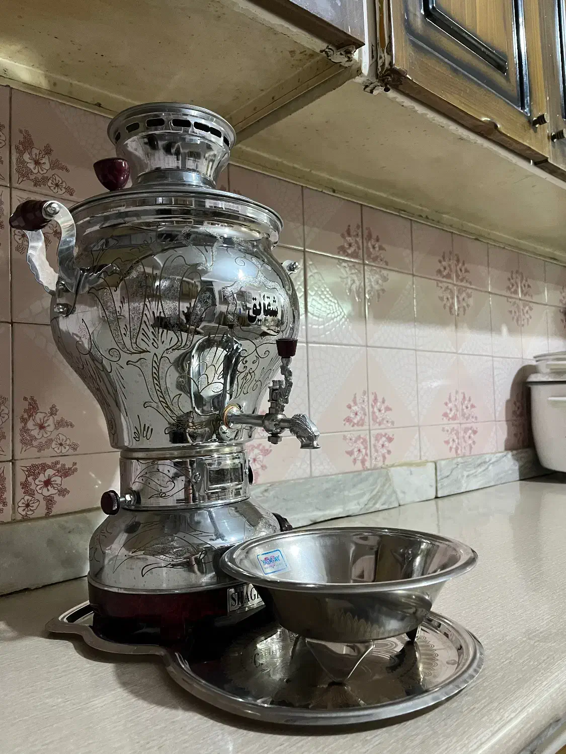 سماور گازی ۶ لیتری|سماور، چای‌ساز، قهوه‌ساز|قزوین, |دیوار