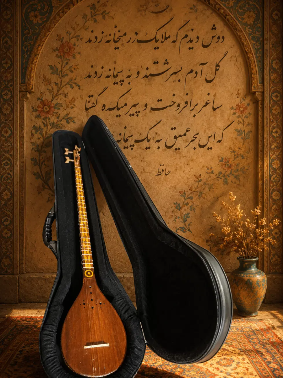 سه تار|سازهای سنتی|گرگان, |دیوار