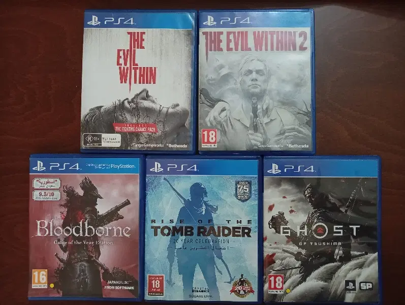 evil within Bloodborne tomb raider ghost Tsushima|کنسول، بازی ویدئویی و آنلاین|تهران, نیروی دریایی|دیوار