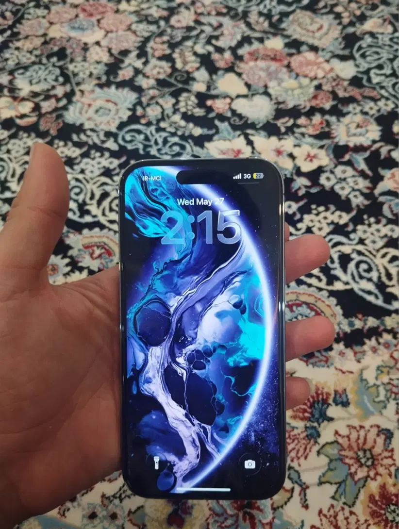 iphone 14pro 2sim 100%|موبایل|بانه, |دیوار