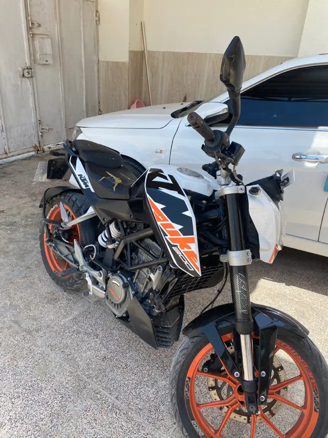 ktm duke 200|موتورسیکلت|بندرعباس, |دیوار